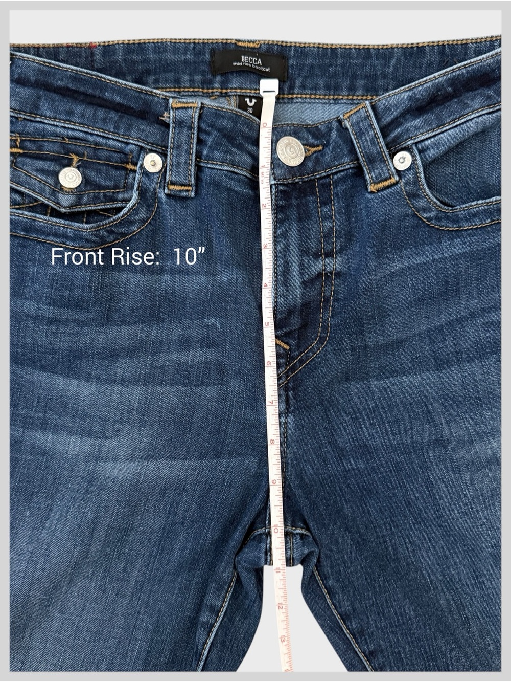 True Religion Becca Mid Rise Bootcut Jean - Picture 12 of 16